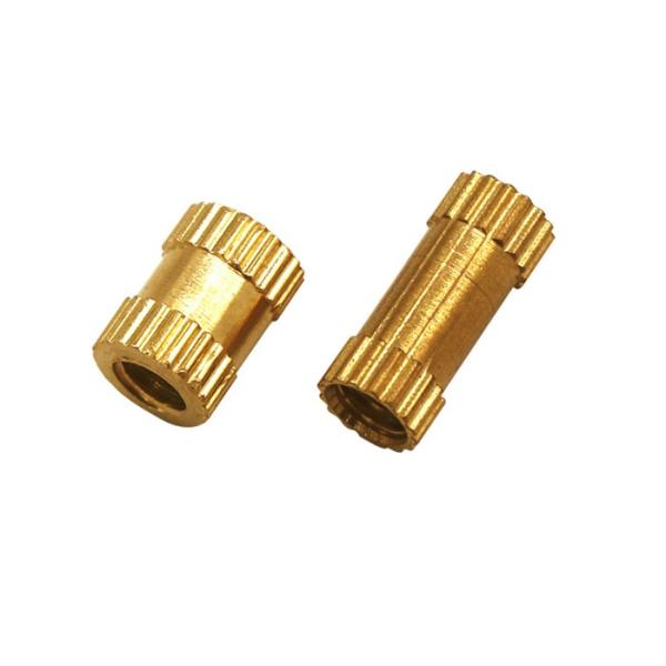 DIN Standard M4 1 2 Inch Brass Knurled Nut For Plastic