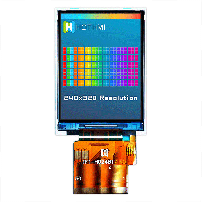 2,4 модуль дюйма 240x320 SPI TFT, солнечный свет читаемый LCD TFT-H024B17QVIST6N50 IC ST7789