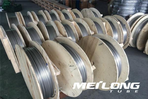 Incoloy Alloy 825 Capillary Seamless Hydraulic Tubing Hydrostatic Tested