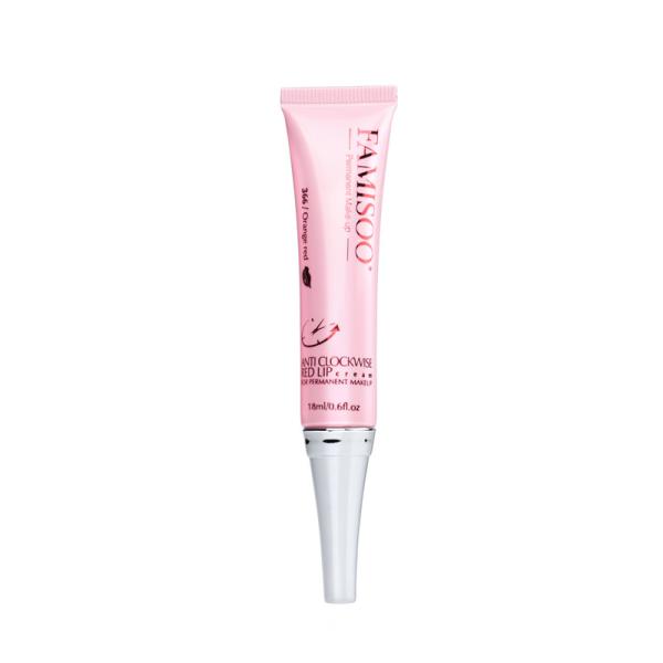 Anti Clockwise Red Makeup Repair Cream For Natural Lips Nursing Harmless