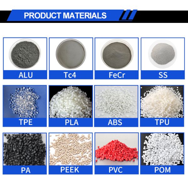 3D Printing Service Slm 3D Print High-Quality Stainless Steel Titanium Metal Models