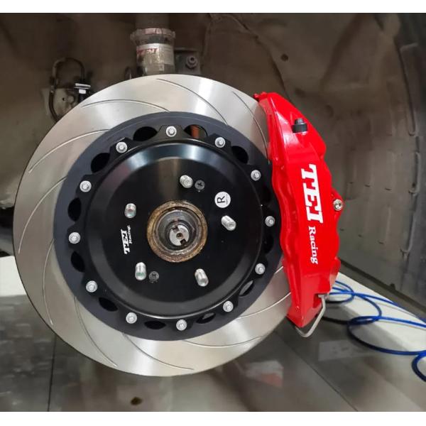 Поршень 4 участвуя в гонке набор тормоза крумциркуля с гонками диска 330*28 MM высокуглеродистыми и тормозные колодки для Kia K3 оправа 17 дюймов