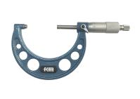 Carbide face de mesure 50-75 mm à l'extérieur du micromètre de précision métrologique