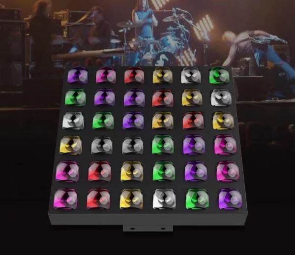 Matrix Light LED 80 RGBW for Best Stage Lights Dj Equipment Wedding Golden Hall Beam