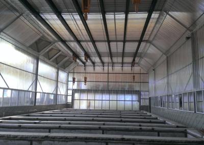 Pickling Specialized Hot Dip Galvanizing Plant Monorail Crane For Enclosed Pre - Treatment Hot Dip Galvanizing
