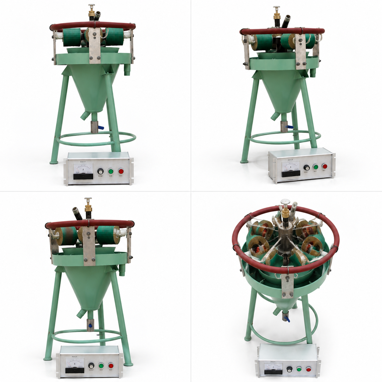 XCTS-Φ300 Laboratory Magnetic Dewatering Tank for High Recovery of Fine Magnetic Minerals with Integrated Separation and Dewatering Function