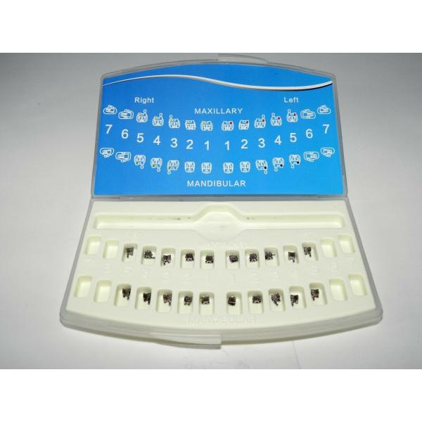 0.022 345 Hooks Metal Dental Braces Passive Self Ligating Roth Type