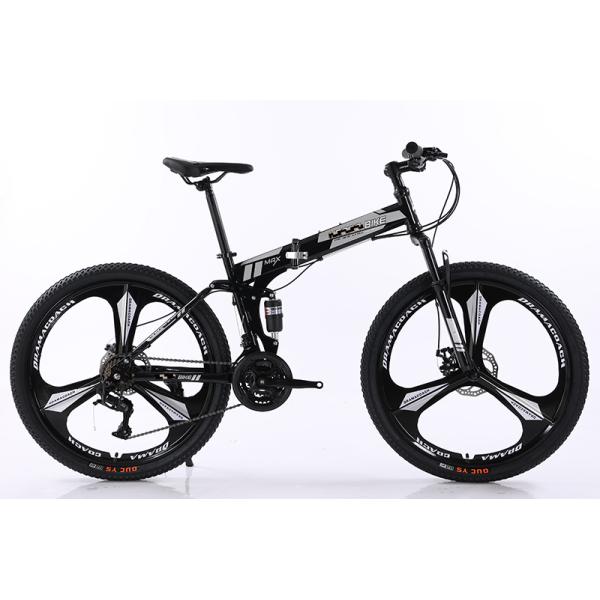 24 26 Inch Custom Gear Cycle Full Shockingproof Frame Folding Bike with Front Quick Release Sealed Bearing Hubs Steel Frame