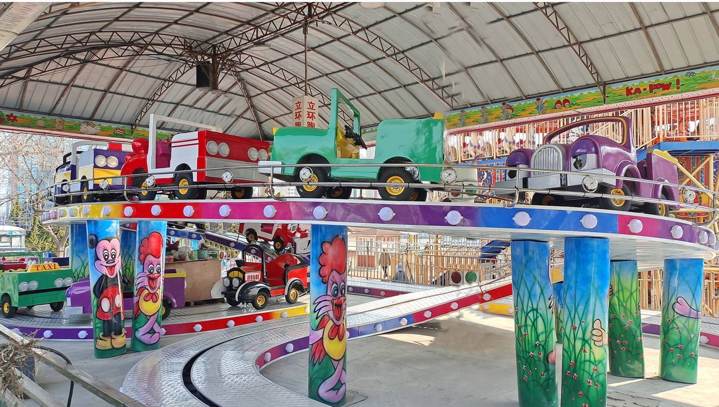 30 Seat Kiddie Roller Coaster Ride 15kW 380V Entertainment Equipment
