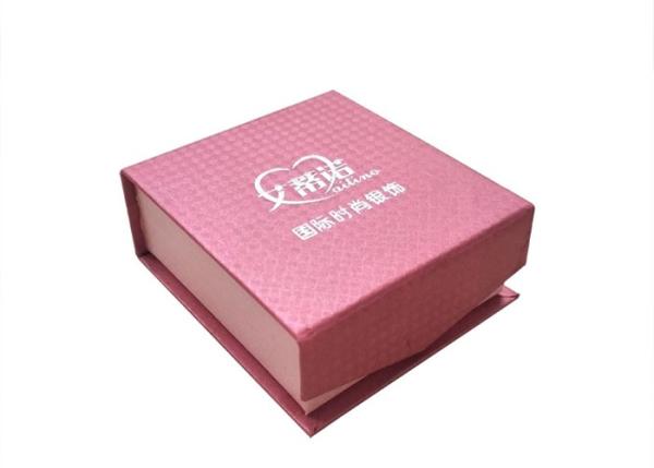 Jewelry Flip Top Gift Box Custom Paper Magnetic Cardboard Earring Packaging