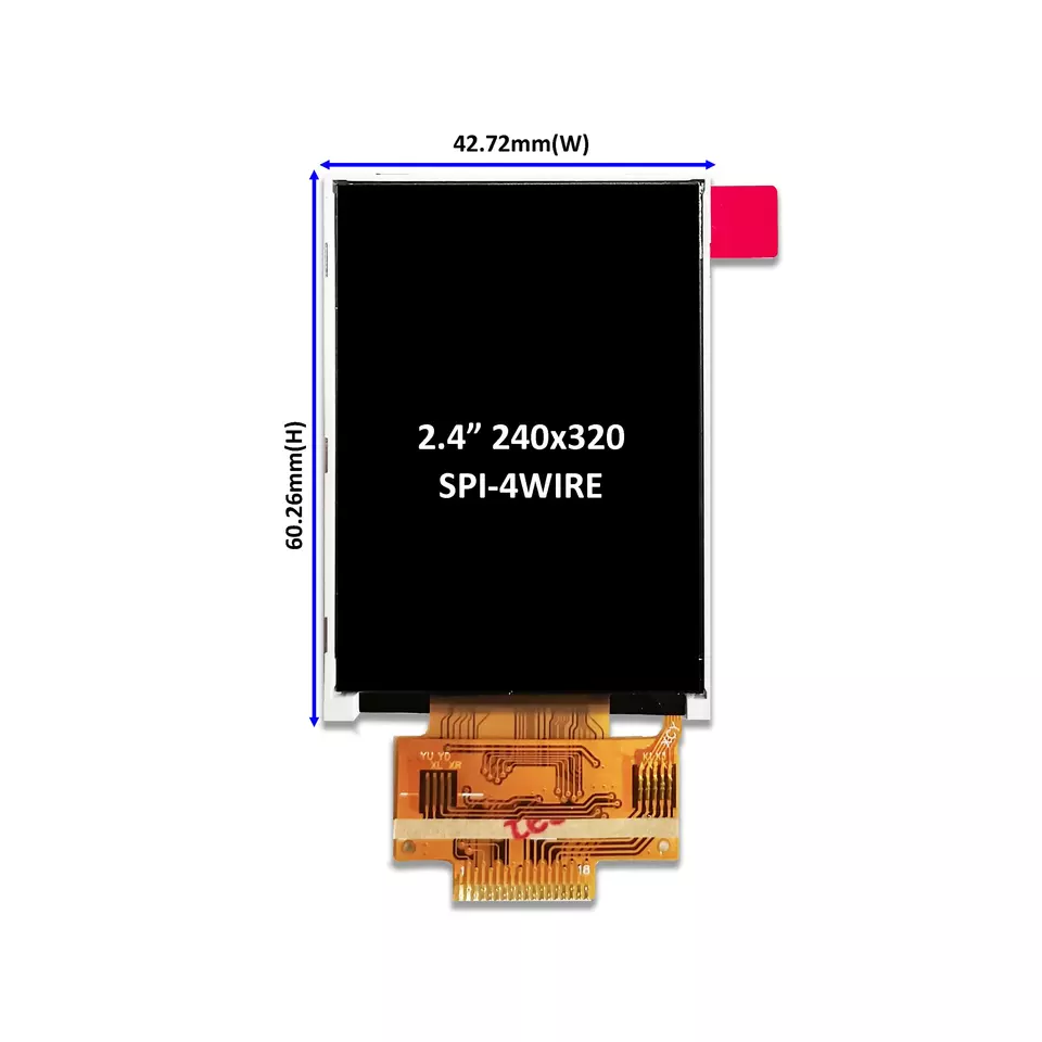 Разрешение 240x320 TFT Lcd 2,4