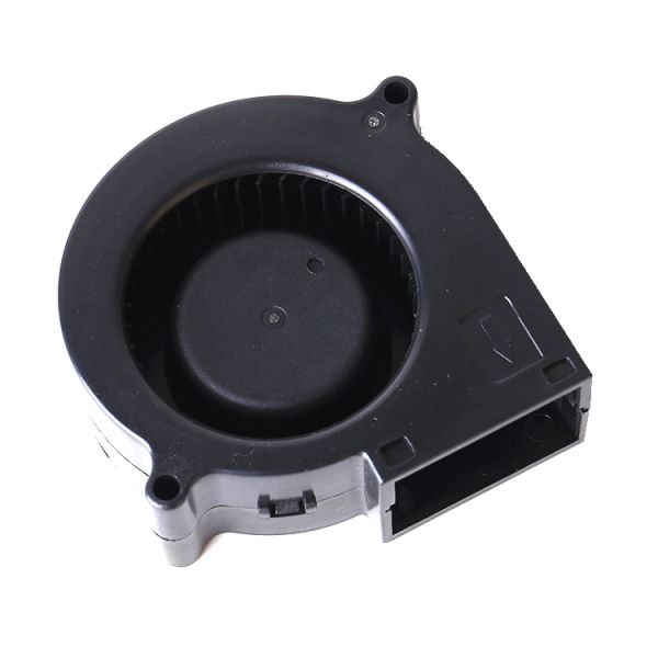 Dc 12v 24v 75mm Centrifugal Fan 7530 2pin Efficient Cooling for Air Purification High Pressure Plastic Blower Fan