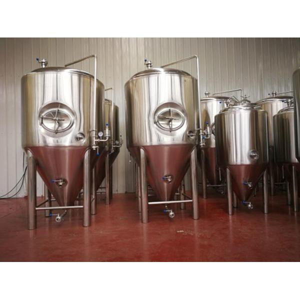 Stainless Steel Conical Beer Fermenter In Beverage Processing Machinery