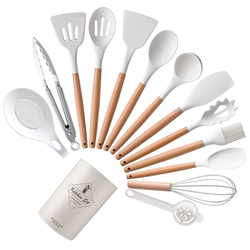 Factory Wholesale Silicone Kitchen Utensil Set for Distibutor Importer Reseller