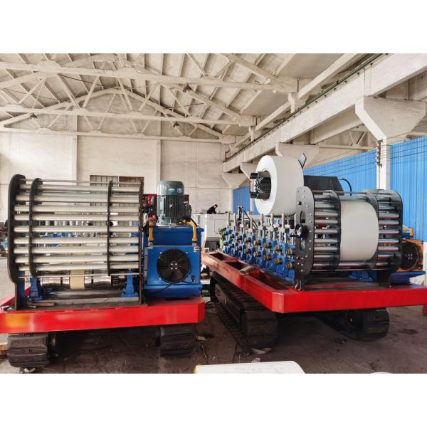 7.5kw Seamless Gutter Machine Fascia Roll Forming Machine 6 Inch
