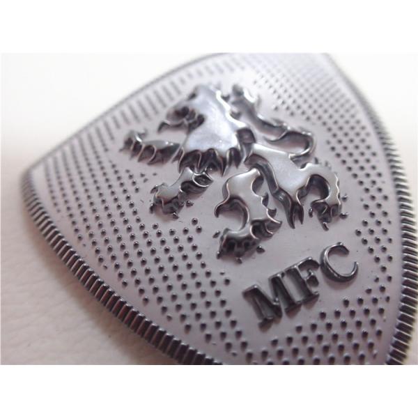 Embossed Silver TPU 0.7mm Custom Clothing Patches