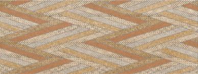 Health Rustic Decorative Ceramic Wall Tile  Classic Pattern Glossy Surface