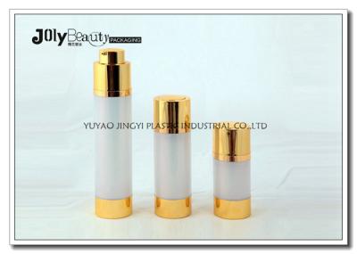 15ml Orange Rotary Airless Pump Bottles Wholesale With Jet Molding Technology