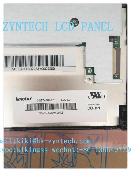 Operating -35~ 85°C WLED INNOLUX LCD Panel , G057AGE-T01 Industrial LCD Display