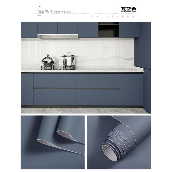 Easy DIY Installation Oil Proof Wallpaper Sticker for Entertainment Furniture Decoration