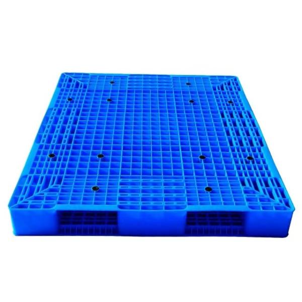 Heavy Duty 4 Way Entry Plastic Pallet For Warehouse Racking Use