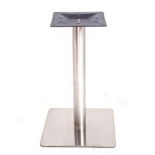 Stainless Steel Table Legs  Square Chrome Table Base Kitchen Commercial Furniture