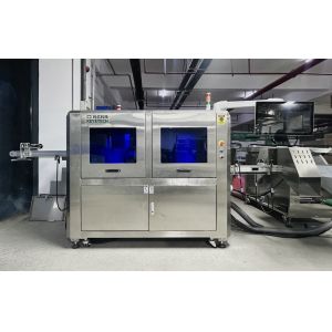IML Cup Bucket AI Vision Inspection Machine Appearance Defects 300pcs/min 99.5% Accuracy 0.1mm*0.1mm Precision COULD Service