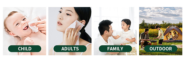 China wipes Supplier 80pcs Plastic Free Biodegradable Wet Wipes