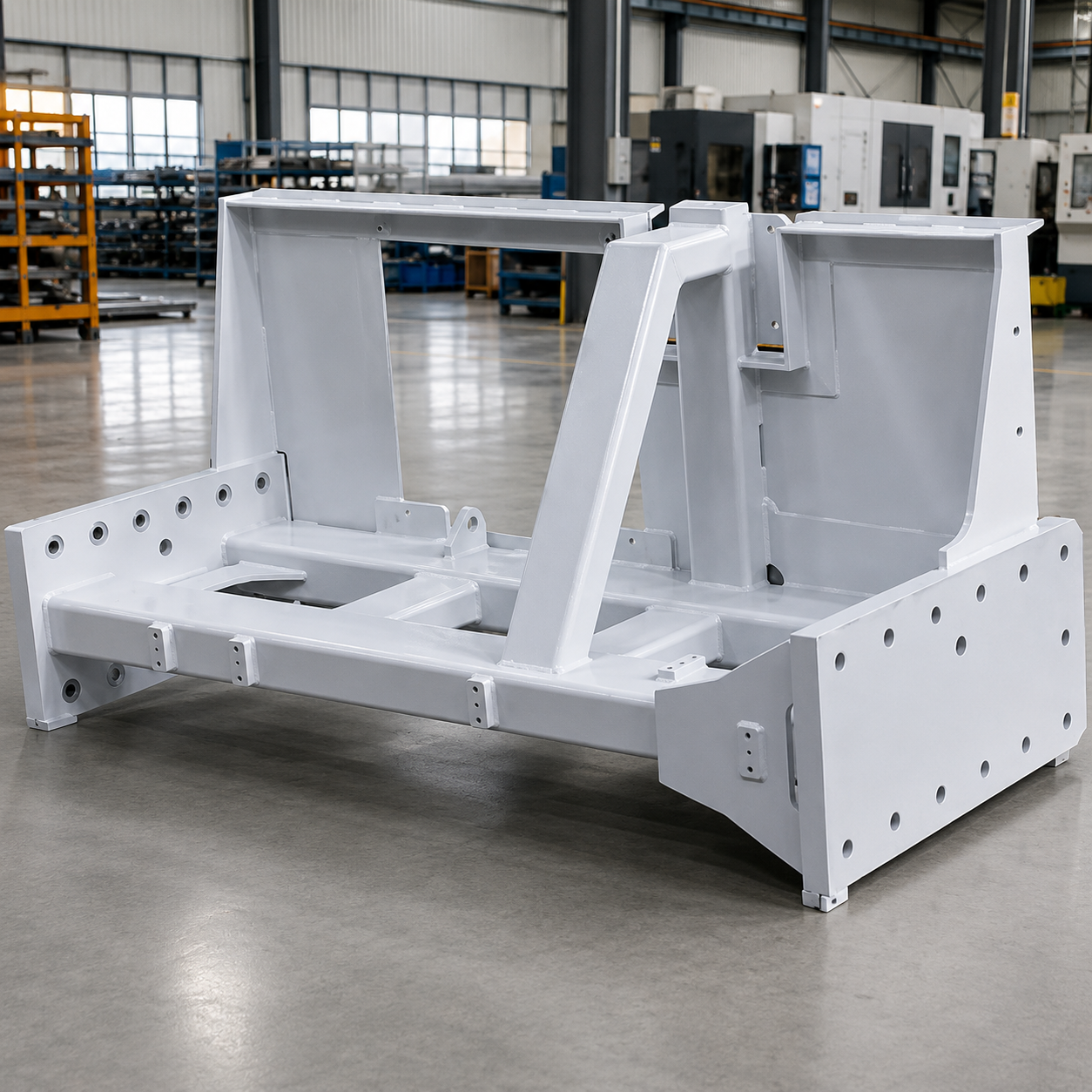 Steel Equipment Support Structures Welded Mining Fabrication Services For Heavy Mining Machinery And Industrial Systems