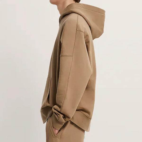 Luxury Cotton Sports Wear Heavyweight French Terry  Oversized Hoodie