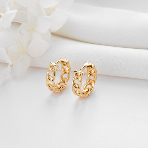 Womens Earrings Trendy Jewelry Latest Arrivals 2024 Korean Dangle Hoop Ear Rings Jewelry Women Earrings for Ladies