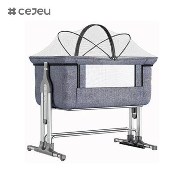 CJ-CH-122 Metal Moderno Multifuncional dobrável Berço Bebê Berço Crianças Berço Camas Camas Bebê ao lado Dormitório