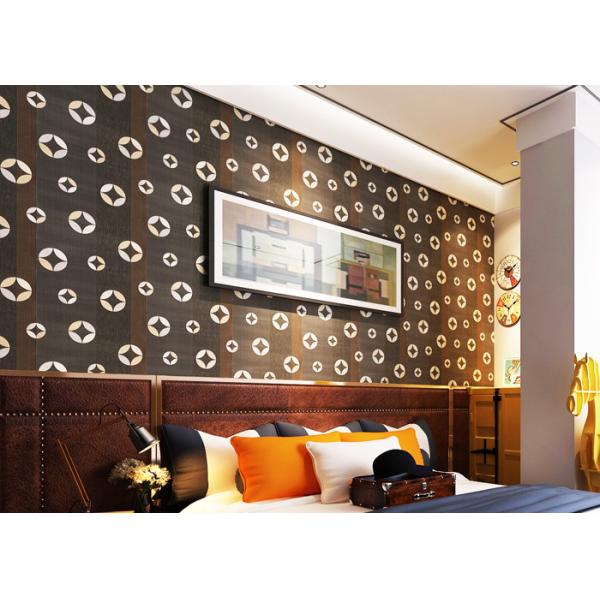 Обои ПВК медной картины современные черные для стен живущей комнаты, одобренного КСА