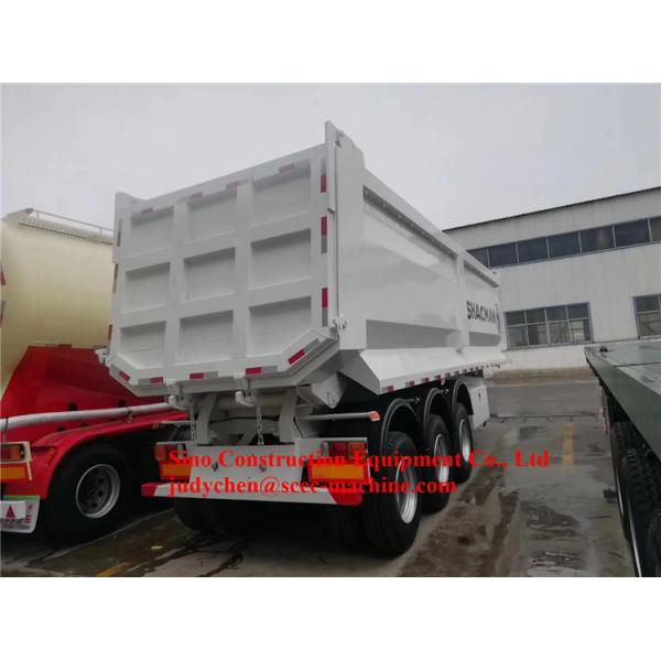 3 Фува цапф 50т сброса коробка 13500 кс 2500 кс 3990мм Думпер трейлера 35кбм Семи