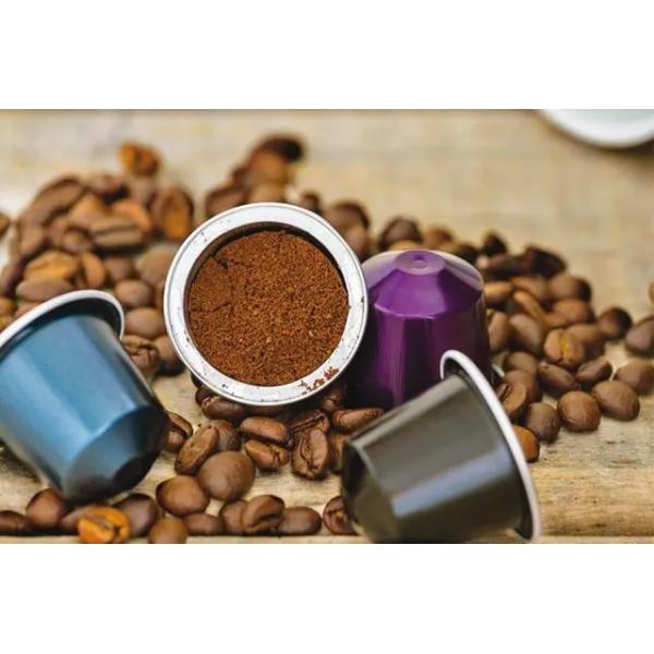 Заказ на заказ Пустая кофекапсула для Nespresso Coffee Алюминиевая фольга одноразовые капсулы