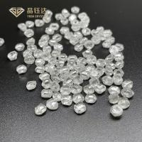 100% réel et dureté 10 Mohs 1 carats HPHT Lab fait diamant blanc brut Lab