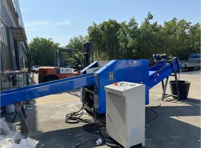 Plastic PP PE Monofilament Cutting Machine Easy Feeding PET Monofilament Crusher Machines High Working Efficiency