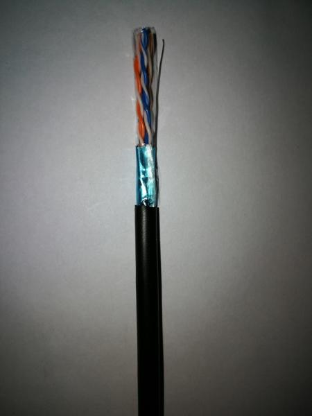 UV resistant, sunling resistat, crack resistant, waterproof  Outdoor F/UTP Cat5e CMX Cable