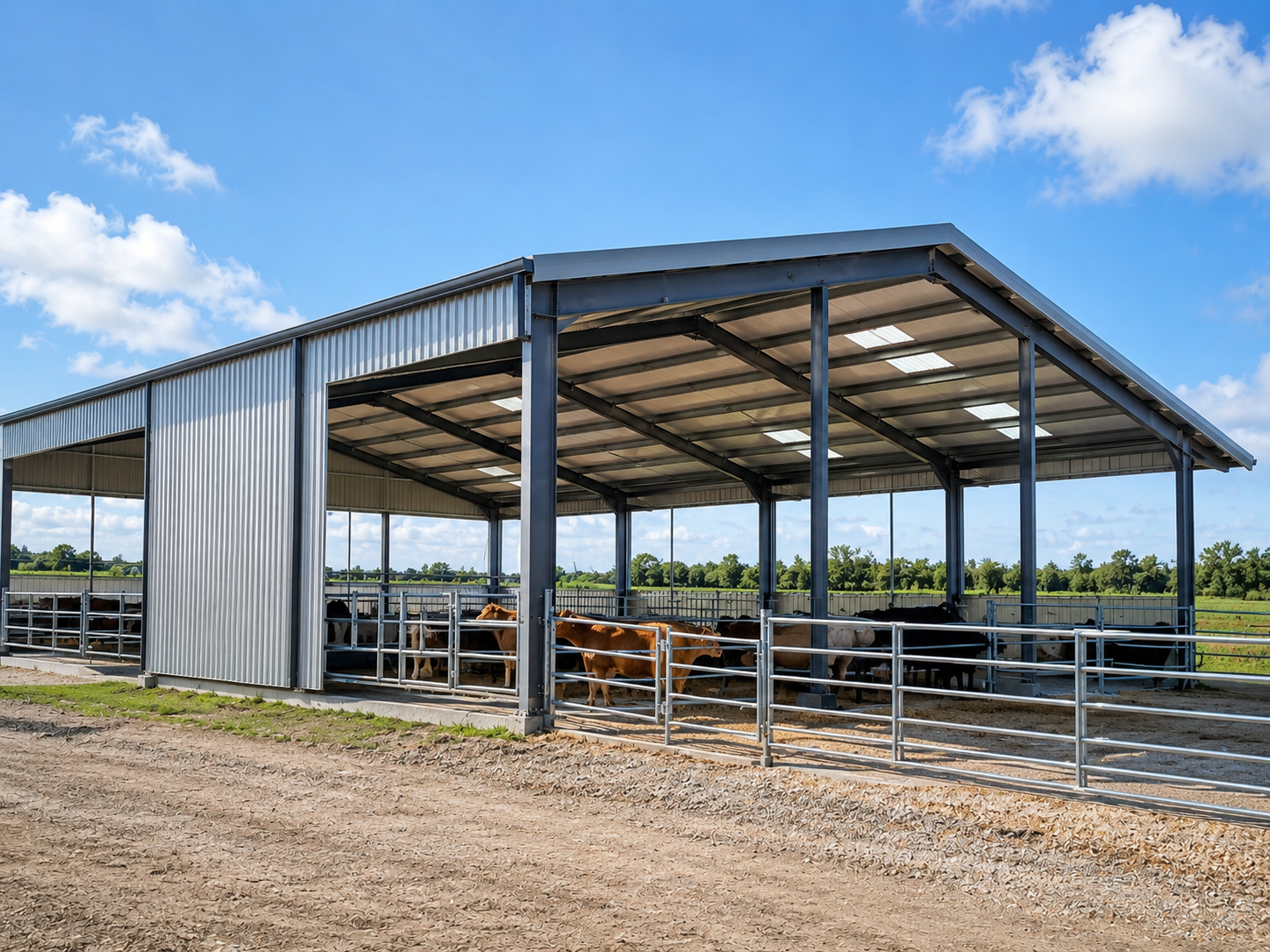 Roof Live Load 035kn M2 Light Steel Structure Warehouse Steel Storage Building Durable and Solution for Industrial Storage Needs