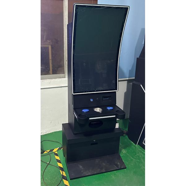 Curved PCPA Touch Slot Machine Base Cabinet Skill Gaming Touch Monitor Metal 43 Inch