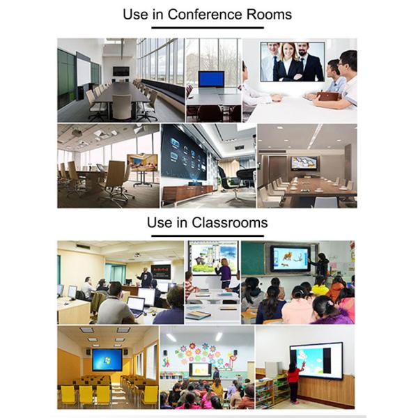 CNAS Touchscreen Monitor 55 Inch Education Interactive Whiteboard 4K FHD