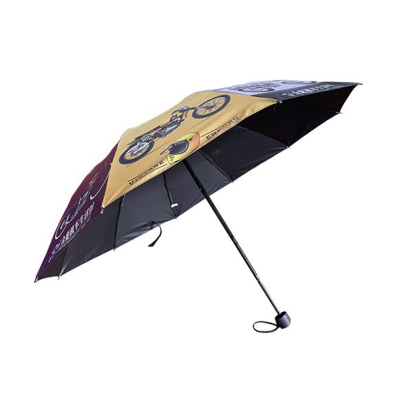 American Style Design Vinyl Umbrella with Heat Transfer Color and Customized LOGO
