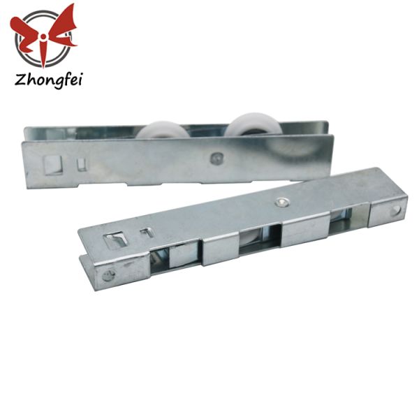 Turkey Hot-selling UPVC Sliding Window Roller 13.5*25mm Iron Housing Zinc Plating POM Wheel With High Carbon Steel Bearing Load Capacity 100KGS