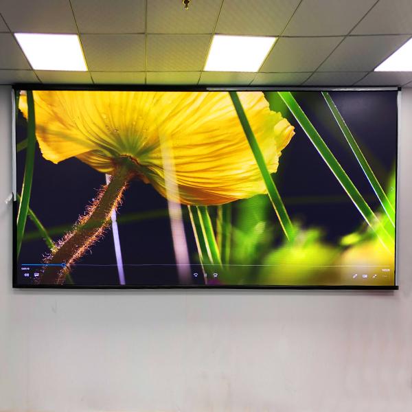 P1.86 fixou o diodo emissor de luz da instalação indica a parede do Signage de 1R1G1B Digitas