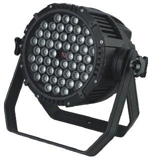 High Bright LED Stage Par Lights , Durable 54pc×3w RGB Small Par Can Lights