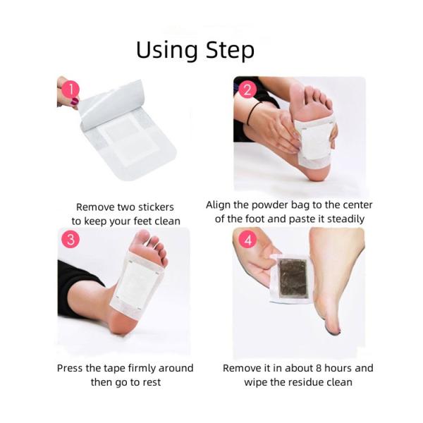 OEM Customized Two In One Foot Patch Ginger Green Tea Wood Sorrel Fragrance