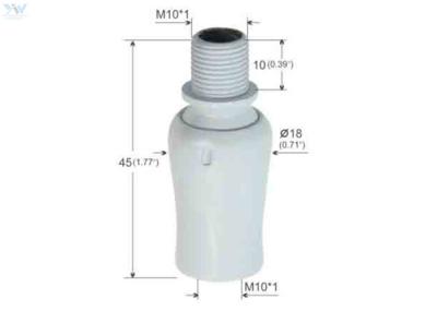 Rustless Adjustable Swivel Joint / Swing Arm Wall Fixture With Multi Finishing Colors