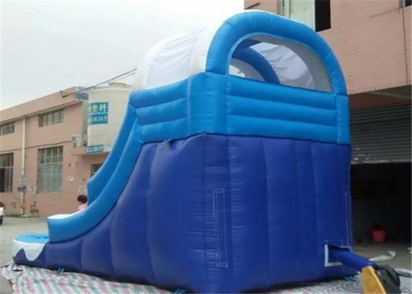 Backyard Fun Giant Water Slide Wet Dry On Ground 8*4*5m Dimension Large People Capactiy