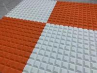 La fibre 100% de polyester a découpé le polyester les écrans qu'antibruits murent la modélisation décorative