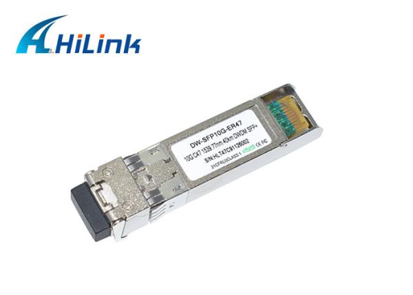 10G DWDM SFP+ Transceiver Module SMF C47 1539.77nm 40km LC DOM DWDM-SFP10G-39.77 Compatible